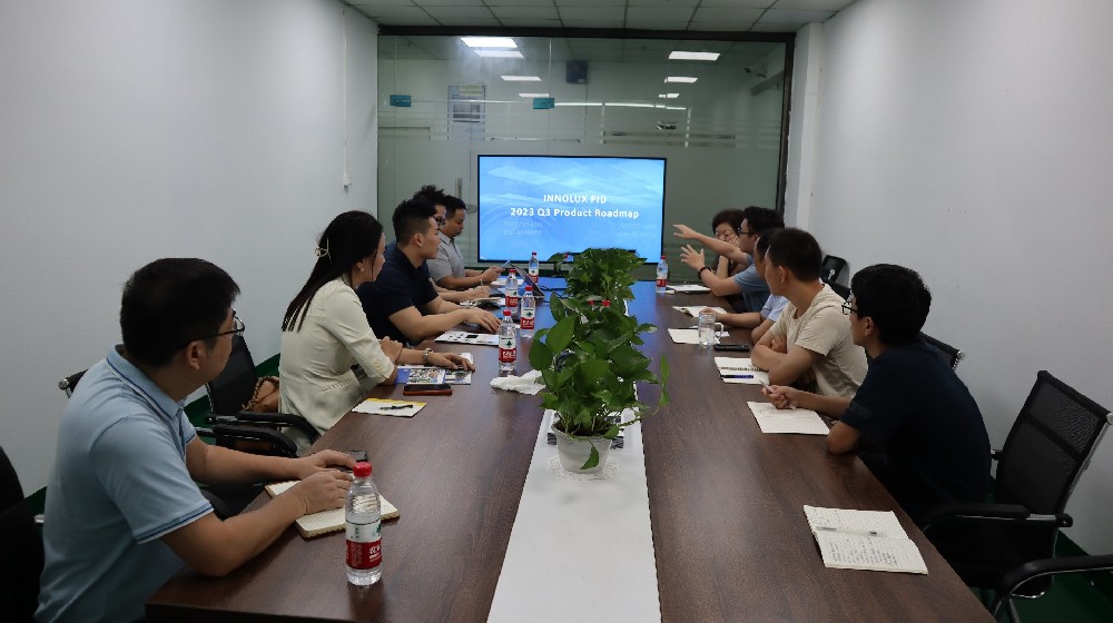 熱烈歡迎群創光電到訪-互動共享，合作共贏！